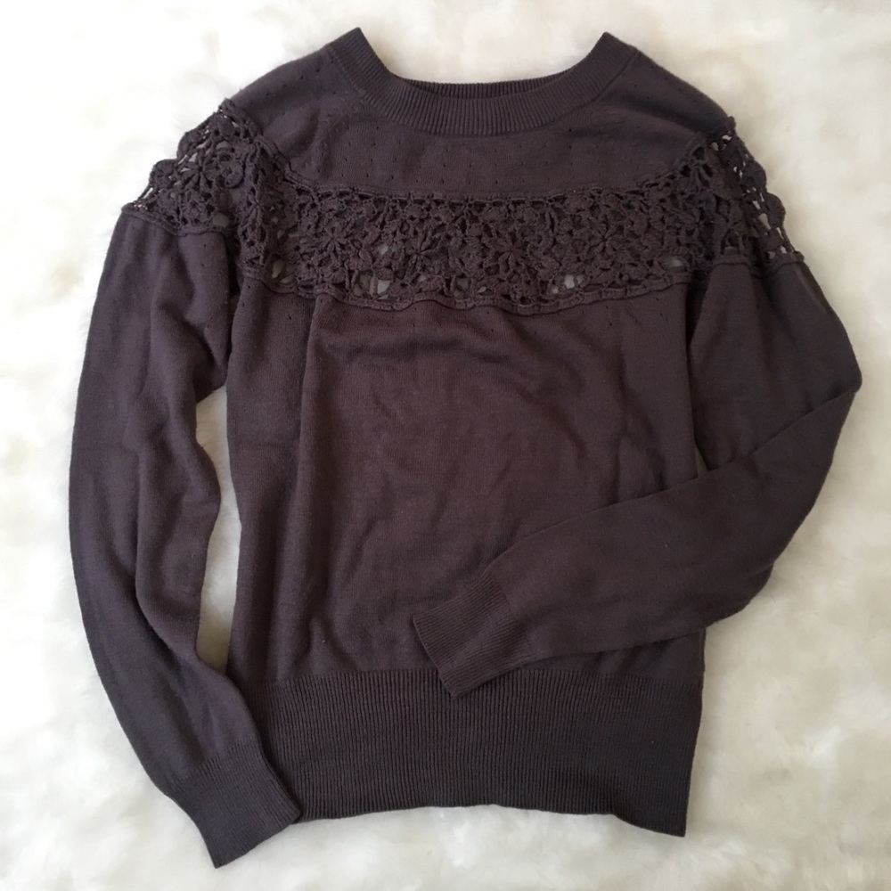 Lux Mauve Knit Sweater